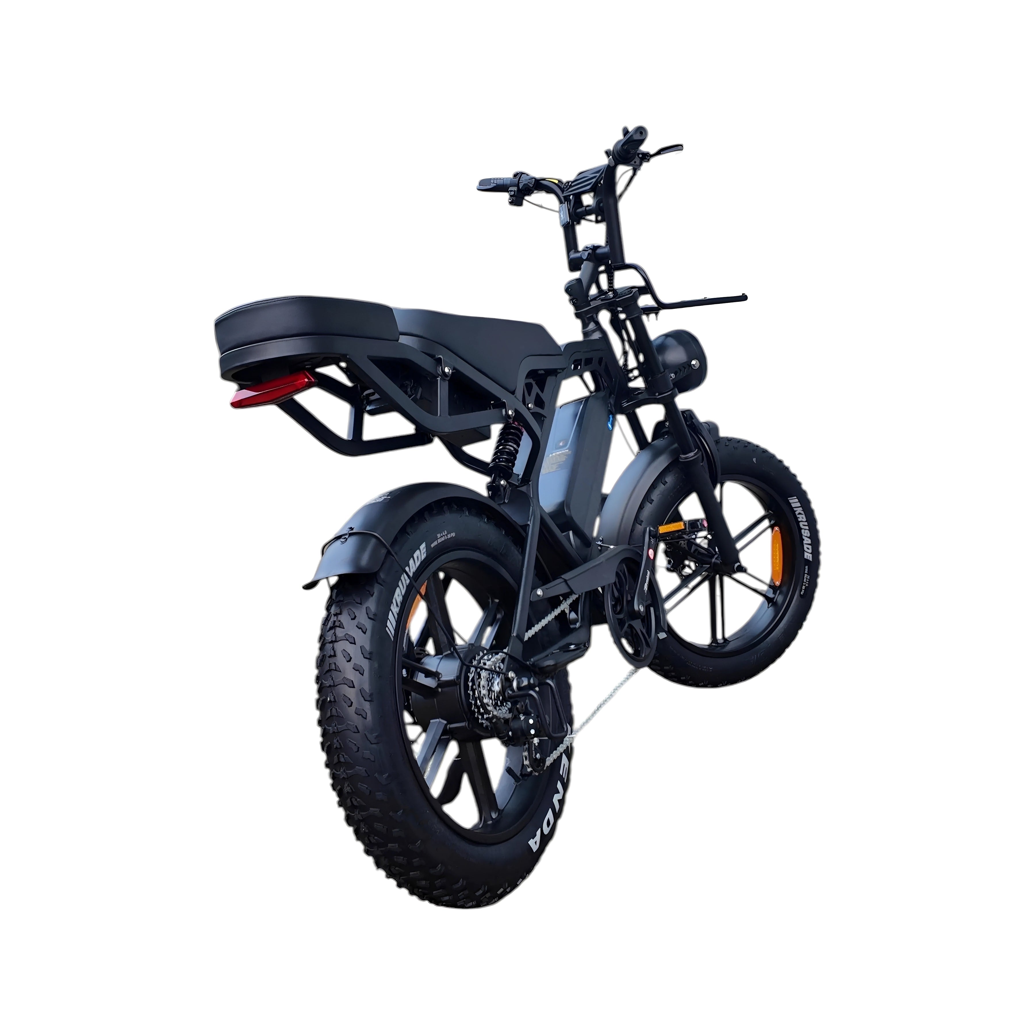 V20 Pro Fatbike - Zwart - Inclusief Accessoiresset - AE-trading