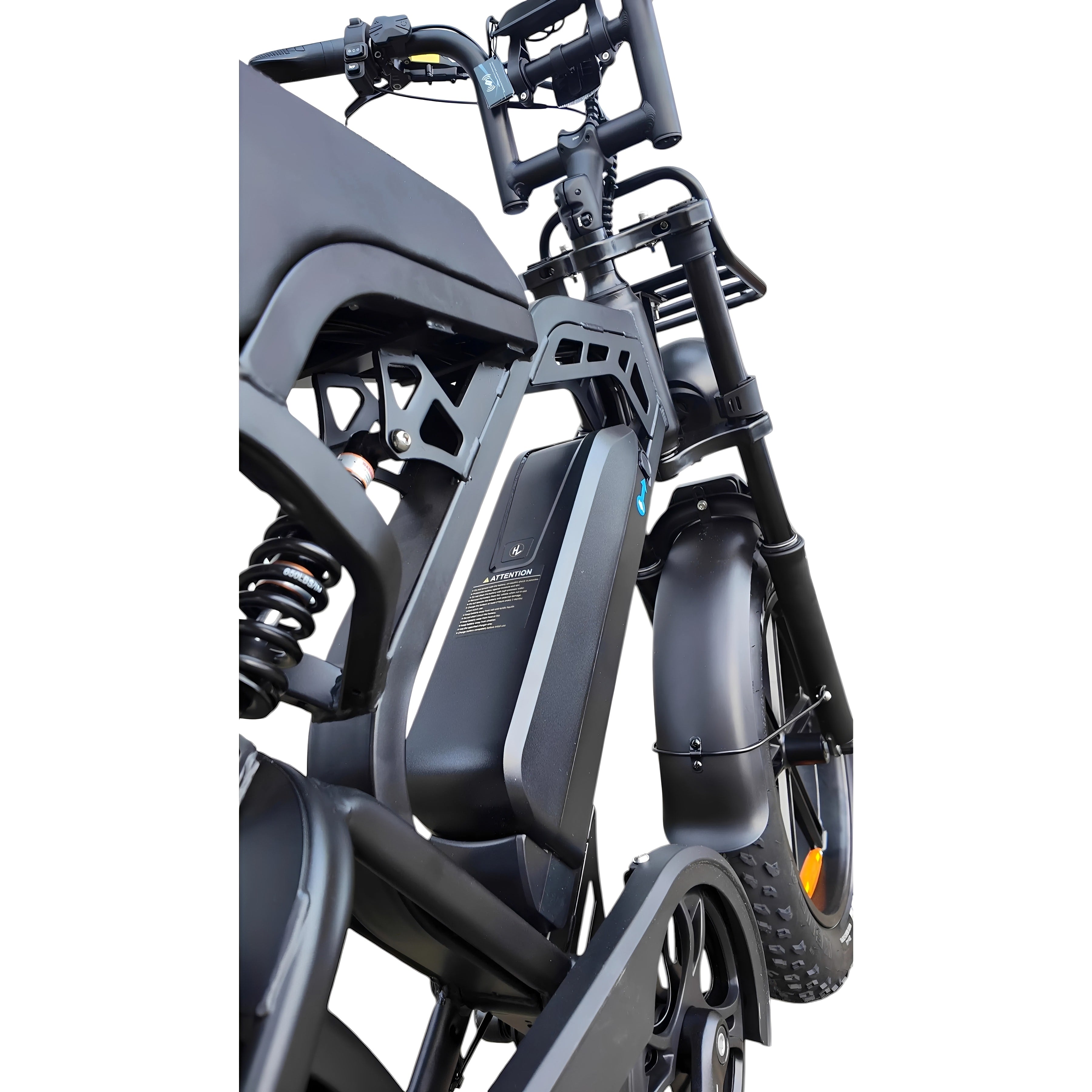 V20 Pro Fatbike - Zwart - Inclusief Accessoiresset - AE-trading