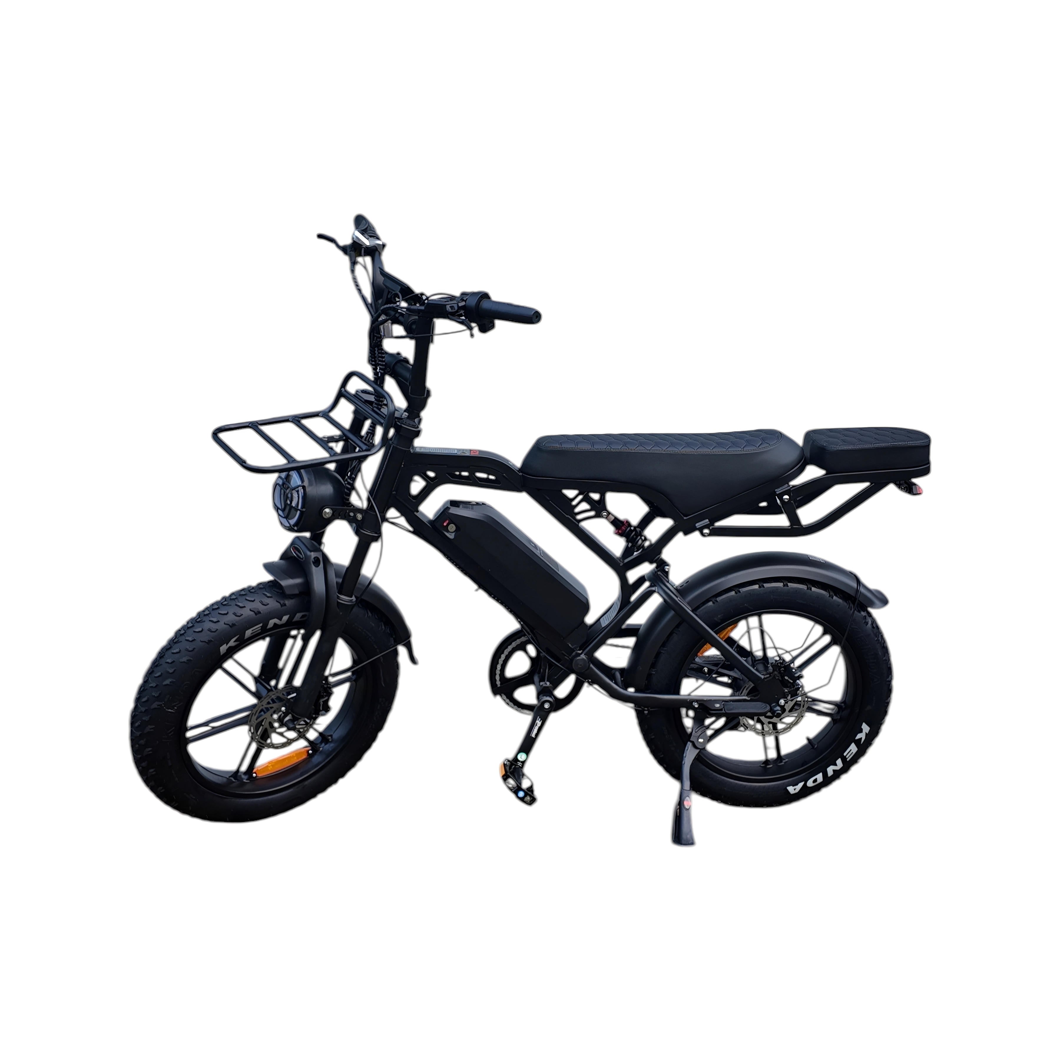 V20 Pro Fatbike Zwart 2026 – Hydraulische Remmen – Inclusief Accessoireset - AE-trading