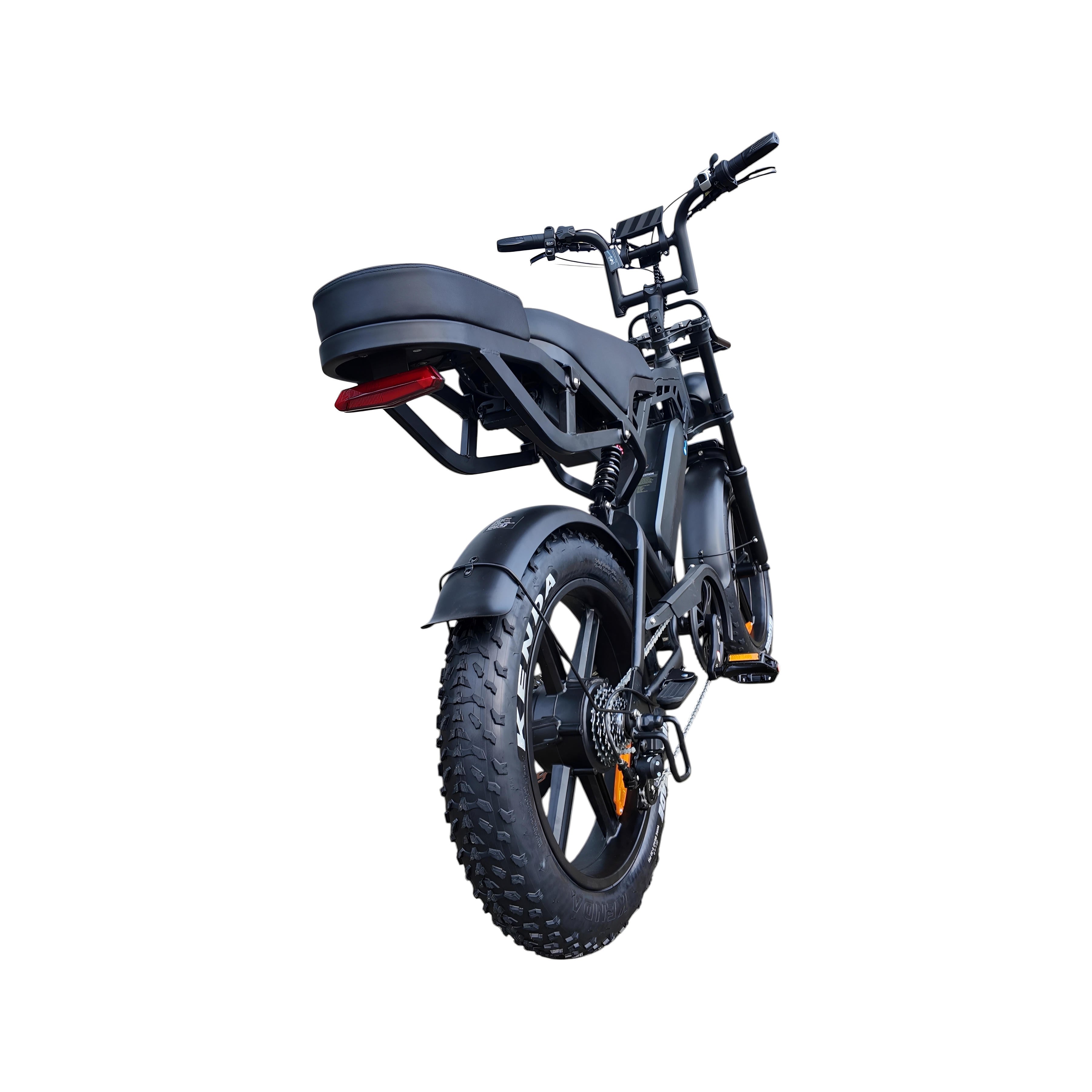 V20 Pro Fatbike Zwart 2026 – Hydraulische Remmen – Inclusief Accessoireset - AE-trading