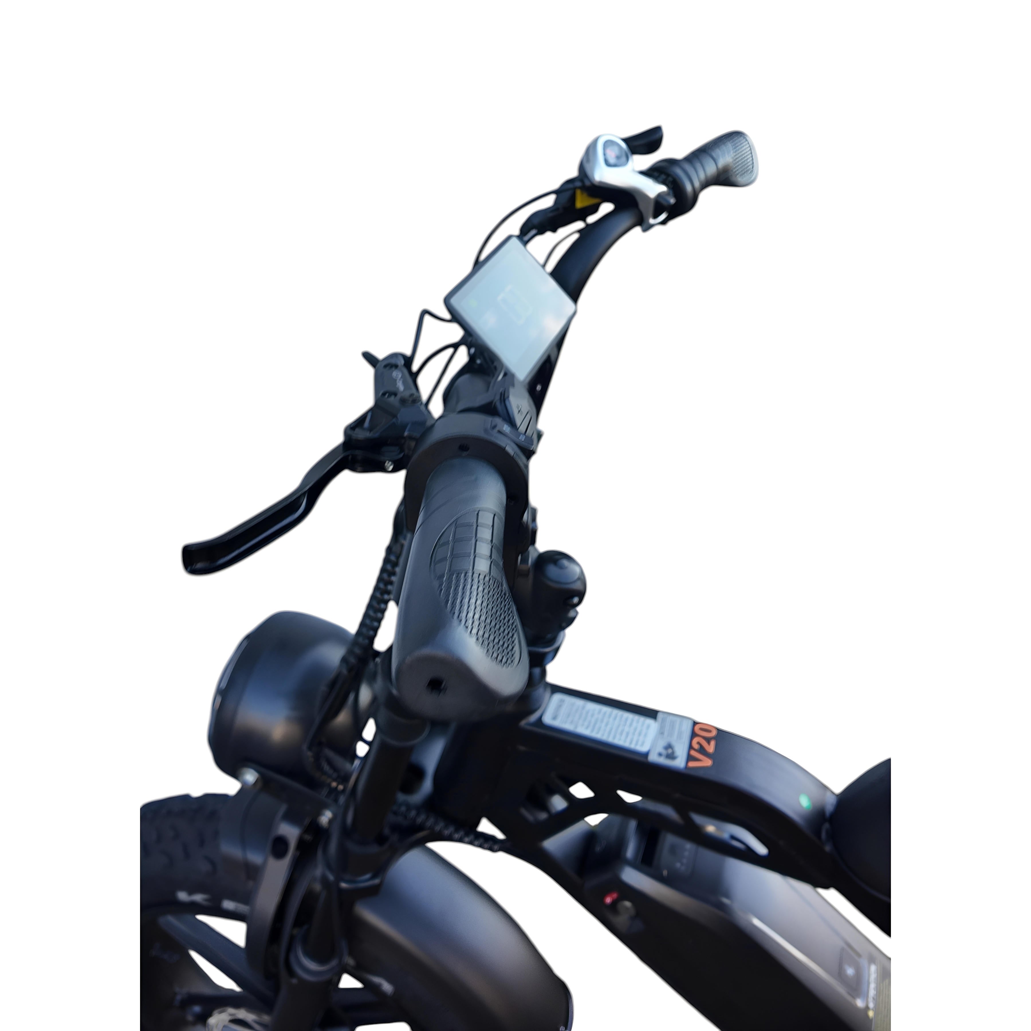 V20 Pro Fatbike Zwart 2026 – Hydraulische Remmen - AE-trading