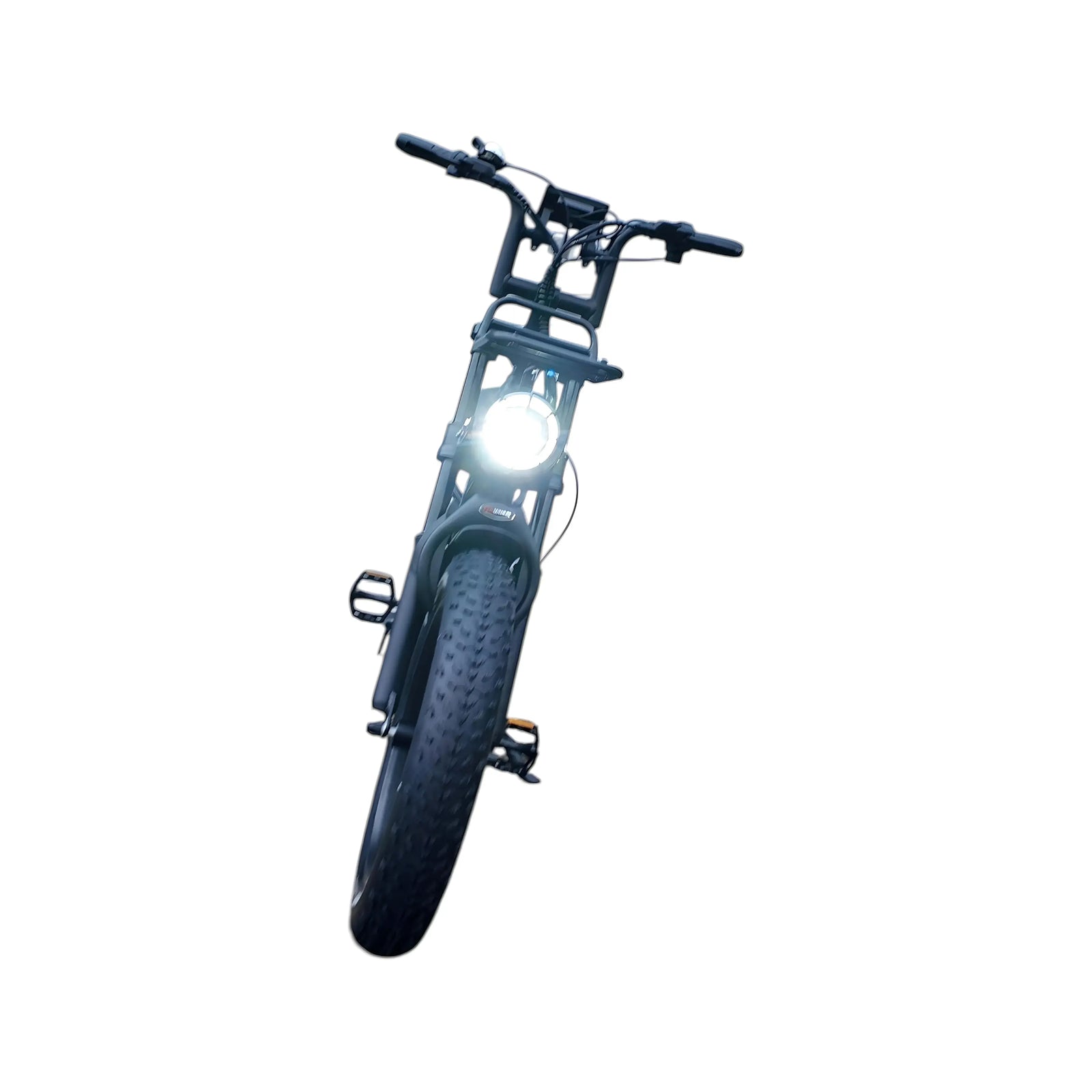 QmWheel V20 Pro fatbike — Zwart, incl. accessoireset - AE-trading