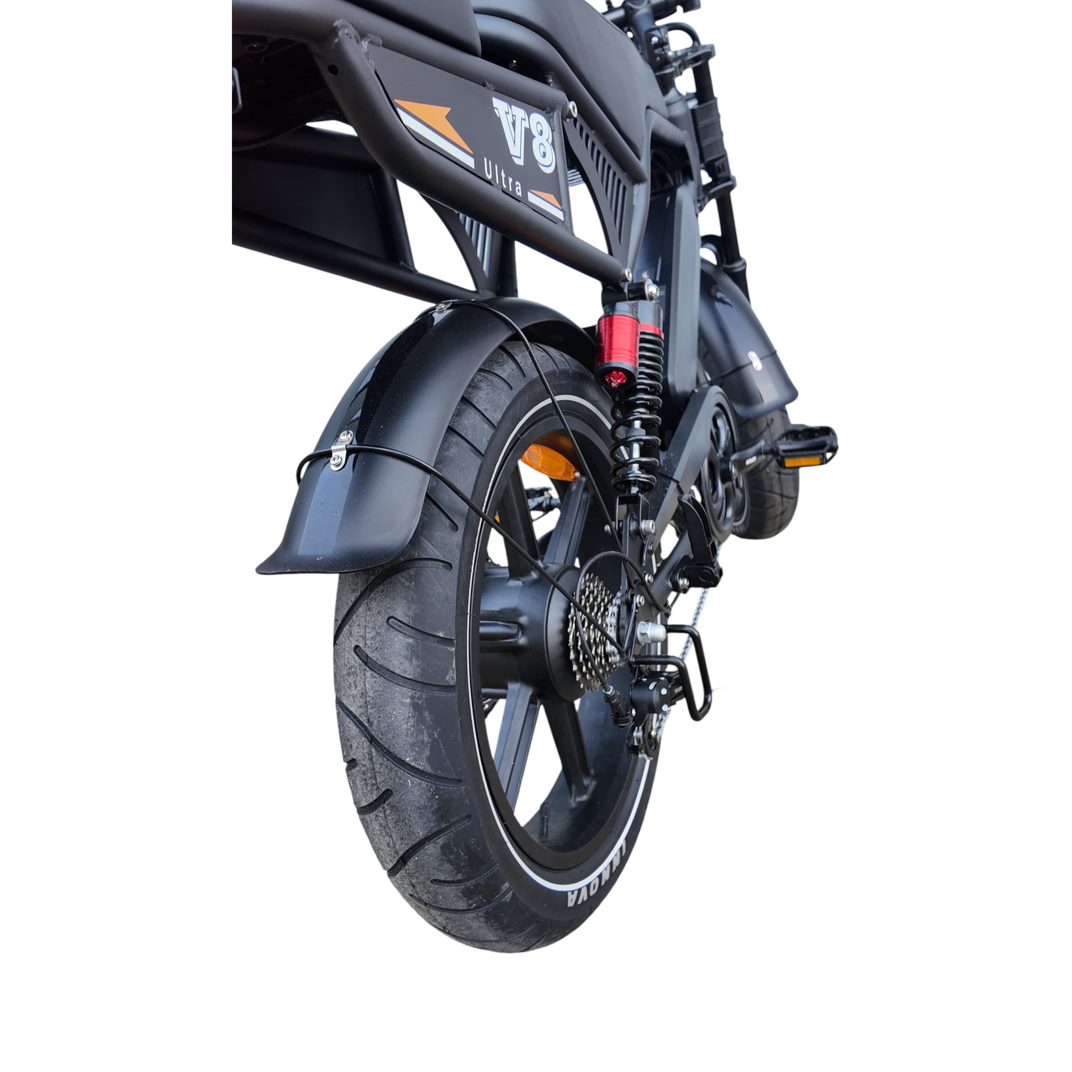 V8 Ultra Ouxi Fatbike - Zwart - 250W - 48V - AE-trading
