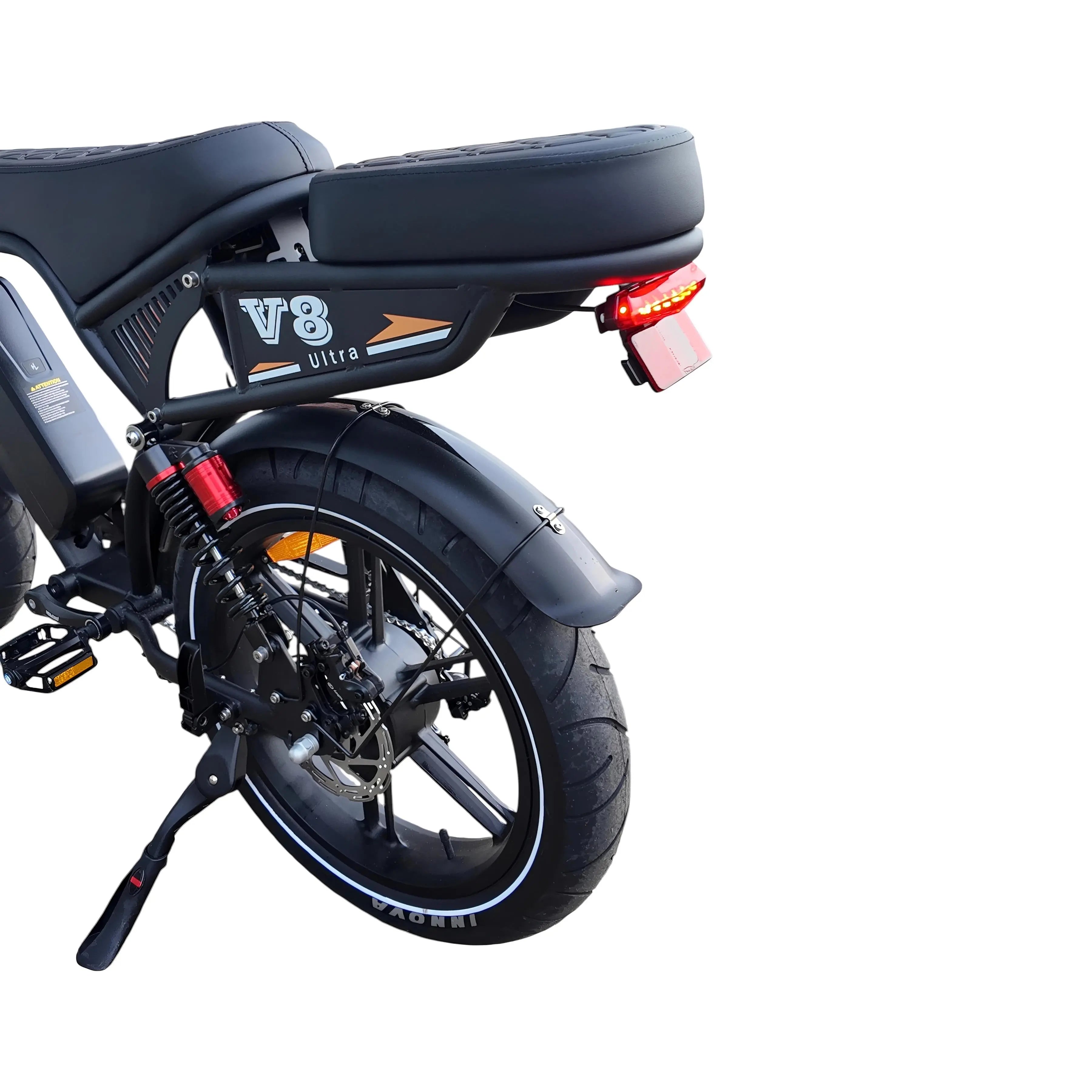 V8 Ultra Ouxi Fatbike - Zwart - 250W - 48V - AE-trading