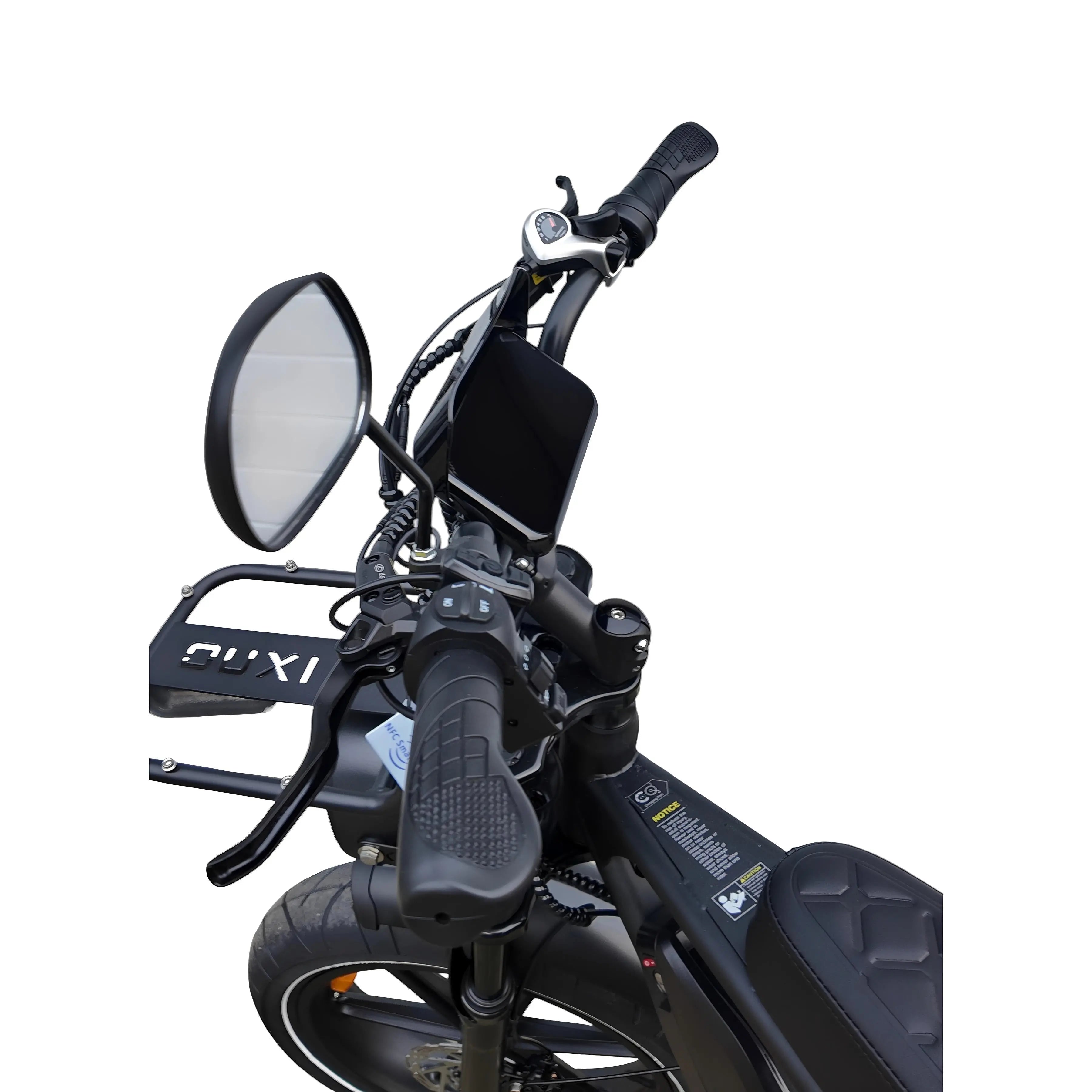 V8 Ultra Ouxi Fatbike - Zwart - 250W - 48V - AE-trading