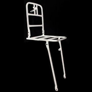 voordrager transport 28 balhoofd bevestiging alu wit - AE-trading