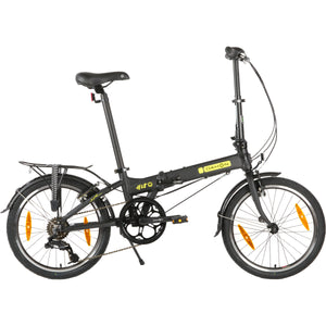 Dahon vouwfiets Hit D6 pitch zwart - AE-trading