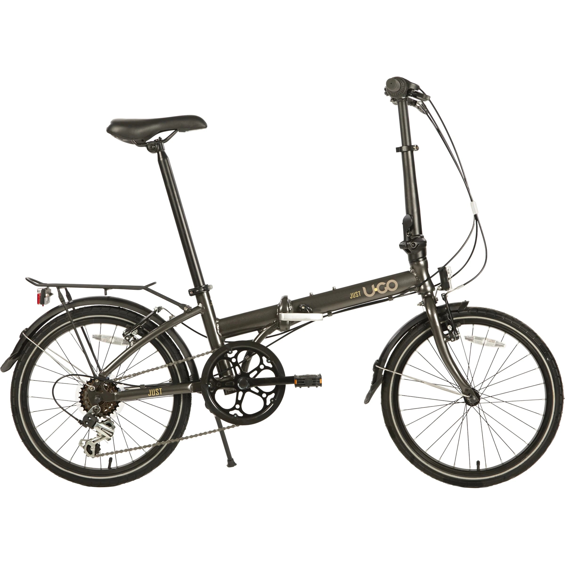 UGO vouwfiets Essential Just D6 iron grey - AE-trading