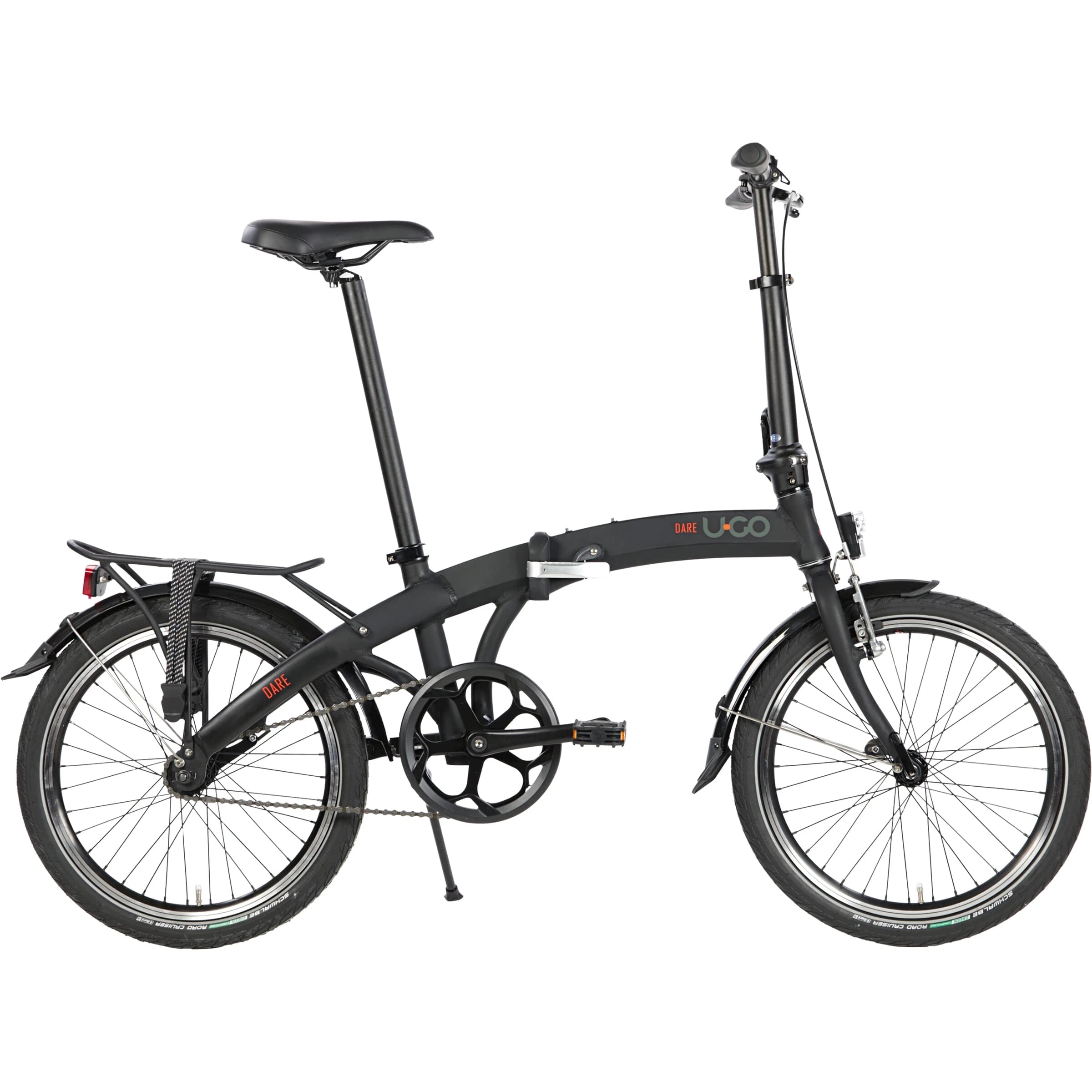 UGO vouwfiets Premium Dare S1 smoke black - AE-trading