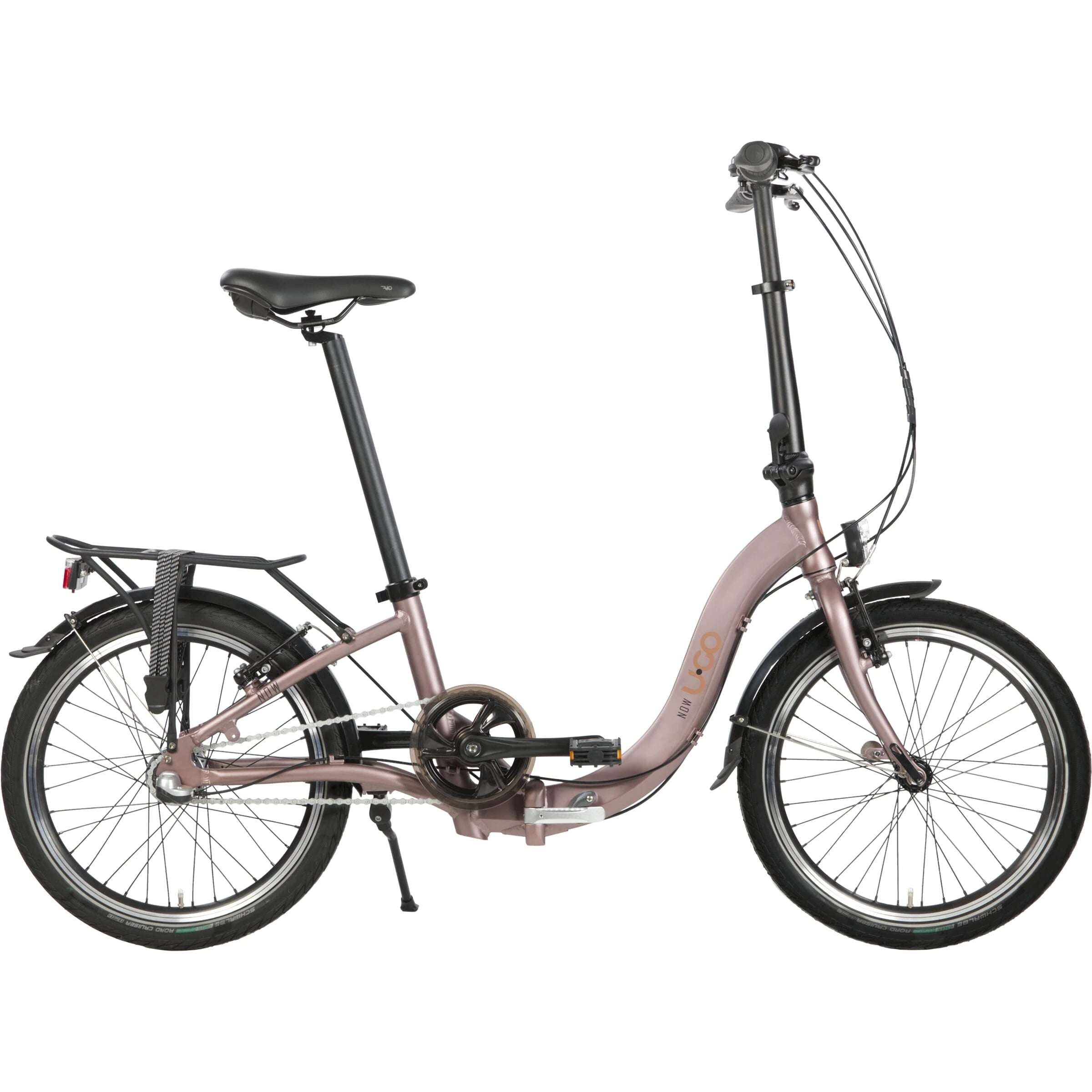 UGO vouwfiets Low Entry Now I3 marroon brown - AE-trading