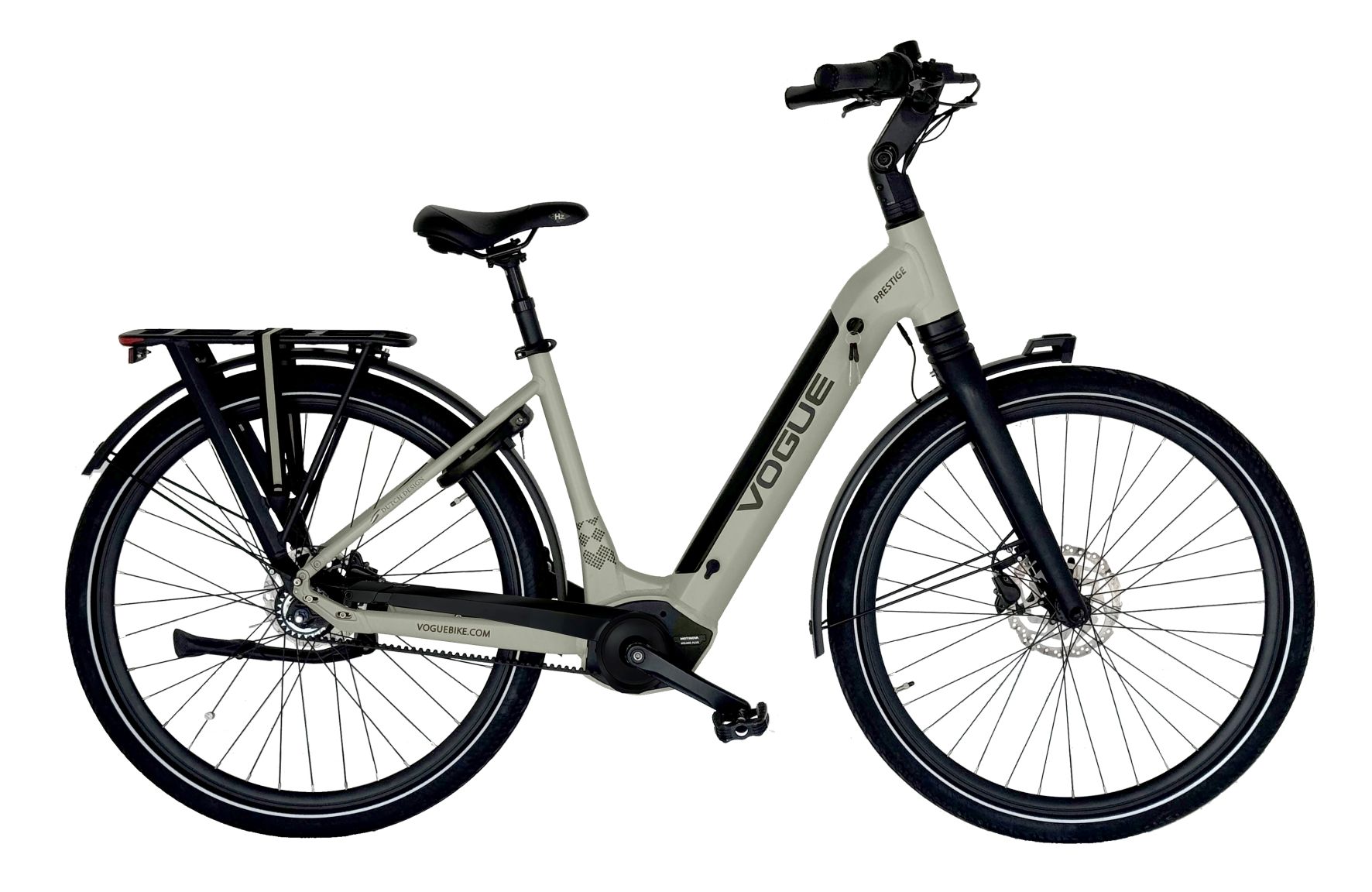 Vogue Prestige Elektrische Fiets - Cement Grey - 48 cm - AE-trading