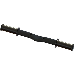 Steco voetsteun op framebuis mat zwart - AE-trading