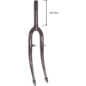 Voorvork 26 1/8 ATB met V-brake nok zwart - AE-trading