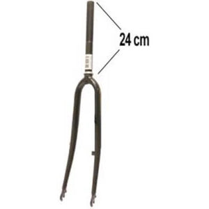 Voorvork 28 unicrown trommelrem antraciet - AE-trading