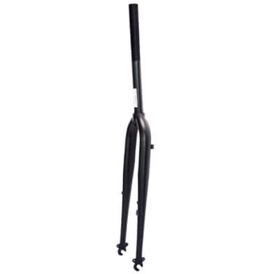 Voorvork 28 recht 1 inch mat zwart - AE-trading