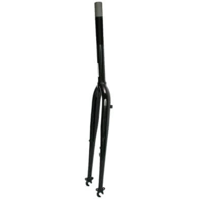 Voorvork 28 recht 1 inch zwart - AE-trading
