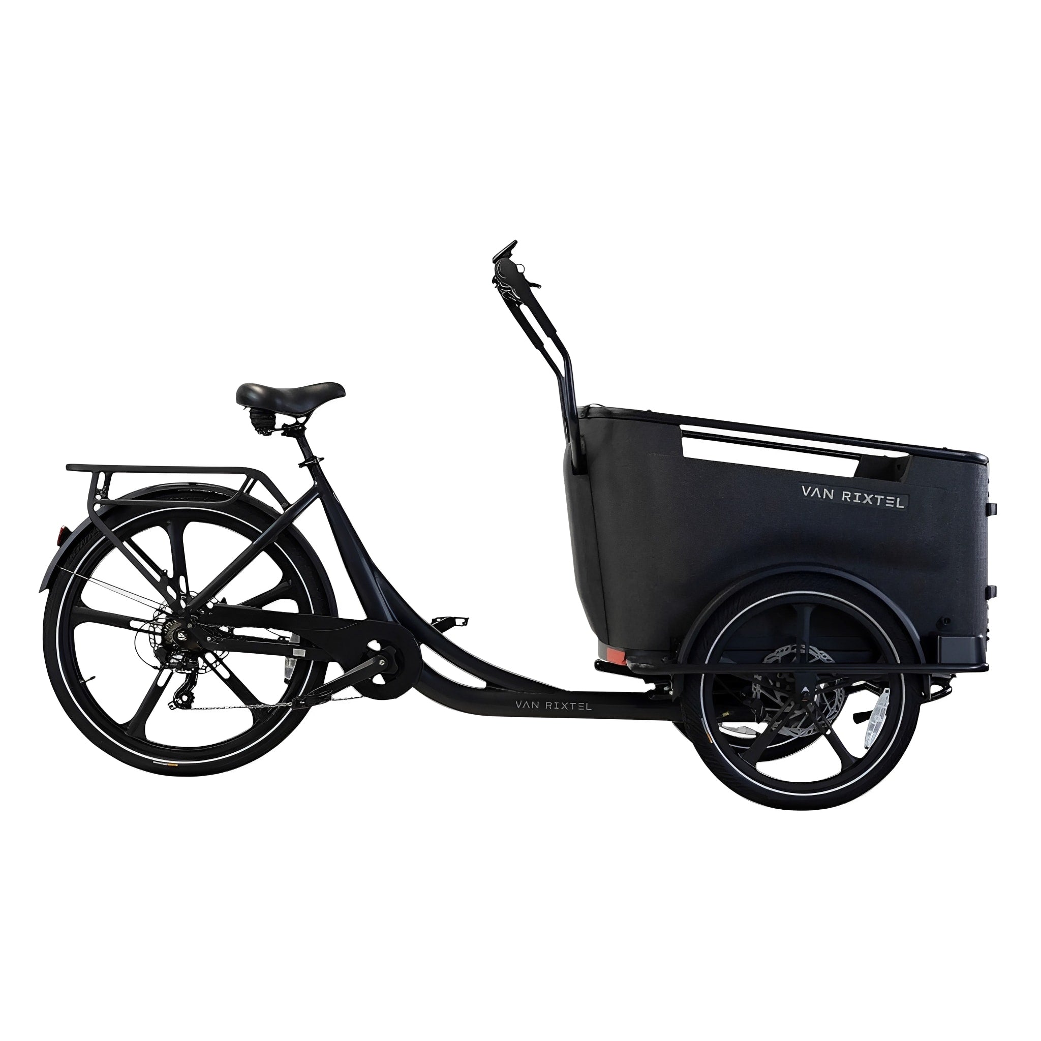 Van Rixtel Family - Midnight Zwart - Elektrische Bakfiets - AE-trading