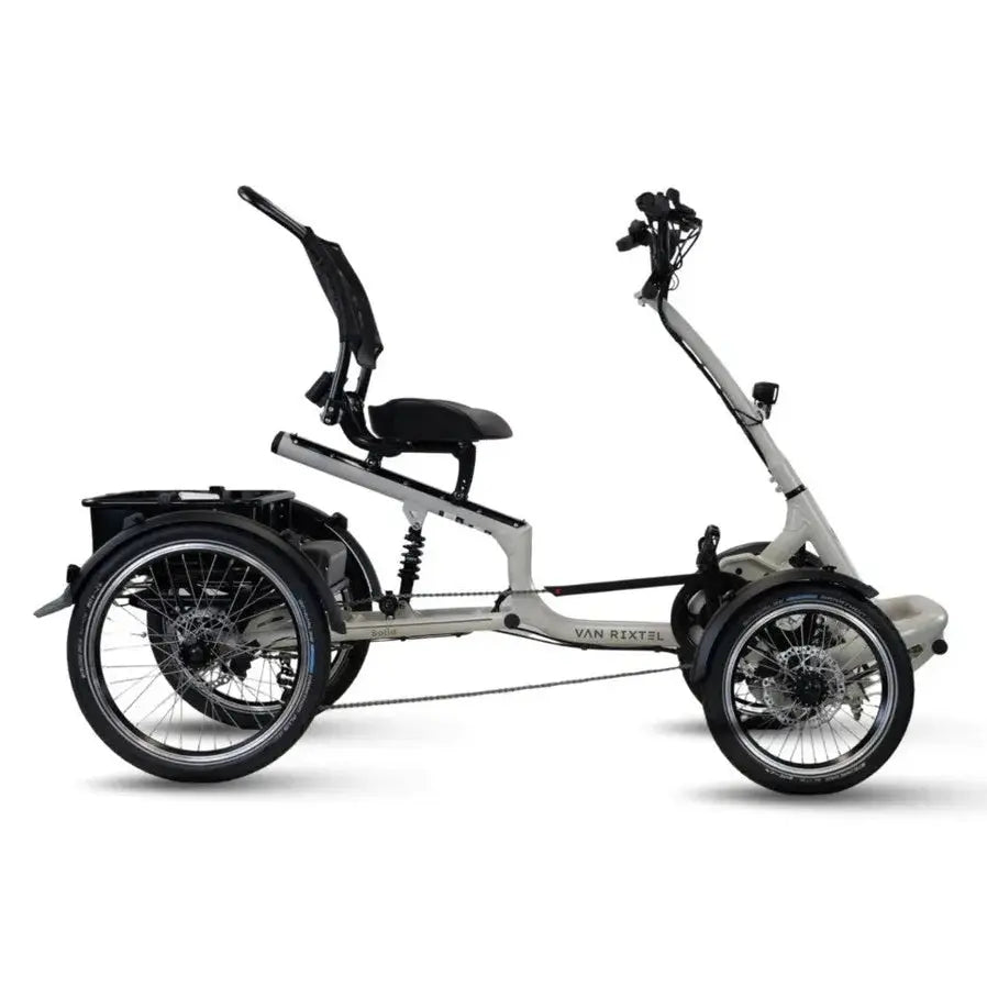 Van Rixtel Solid – Zijdegrijs Mat – 725 Wh – Elektrische Vierwieler - AE-trading
