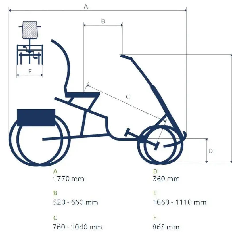 Van Rixtel Solid – Zijdegrijs Mat – 725 Wh – Elektrische Vierwieler - AE-trading