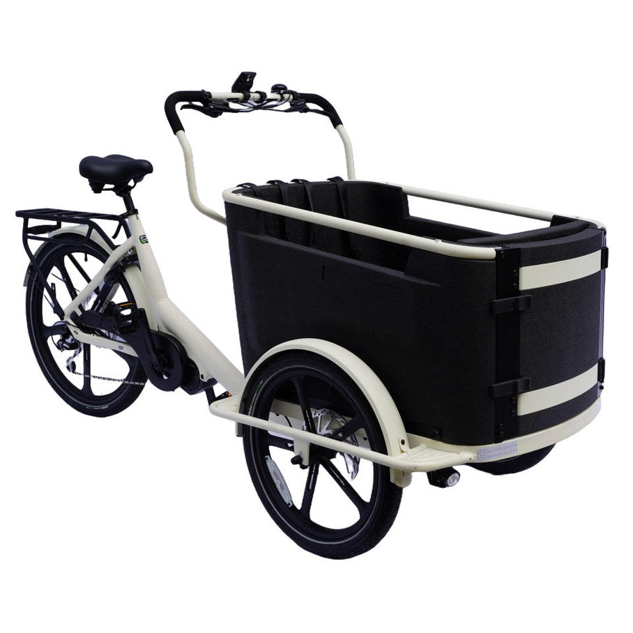 Van Rixtel Urban Plus – Mat Wit – 450Wh – Elektrische Bakfiets - AE-trading
