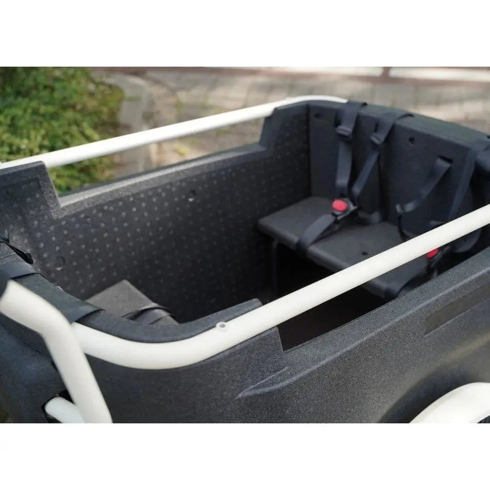 Van Rixtel Urban Plus – Elektrische Bakfiets – Mat Zwart – 450Wh - AE-trading