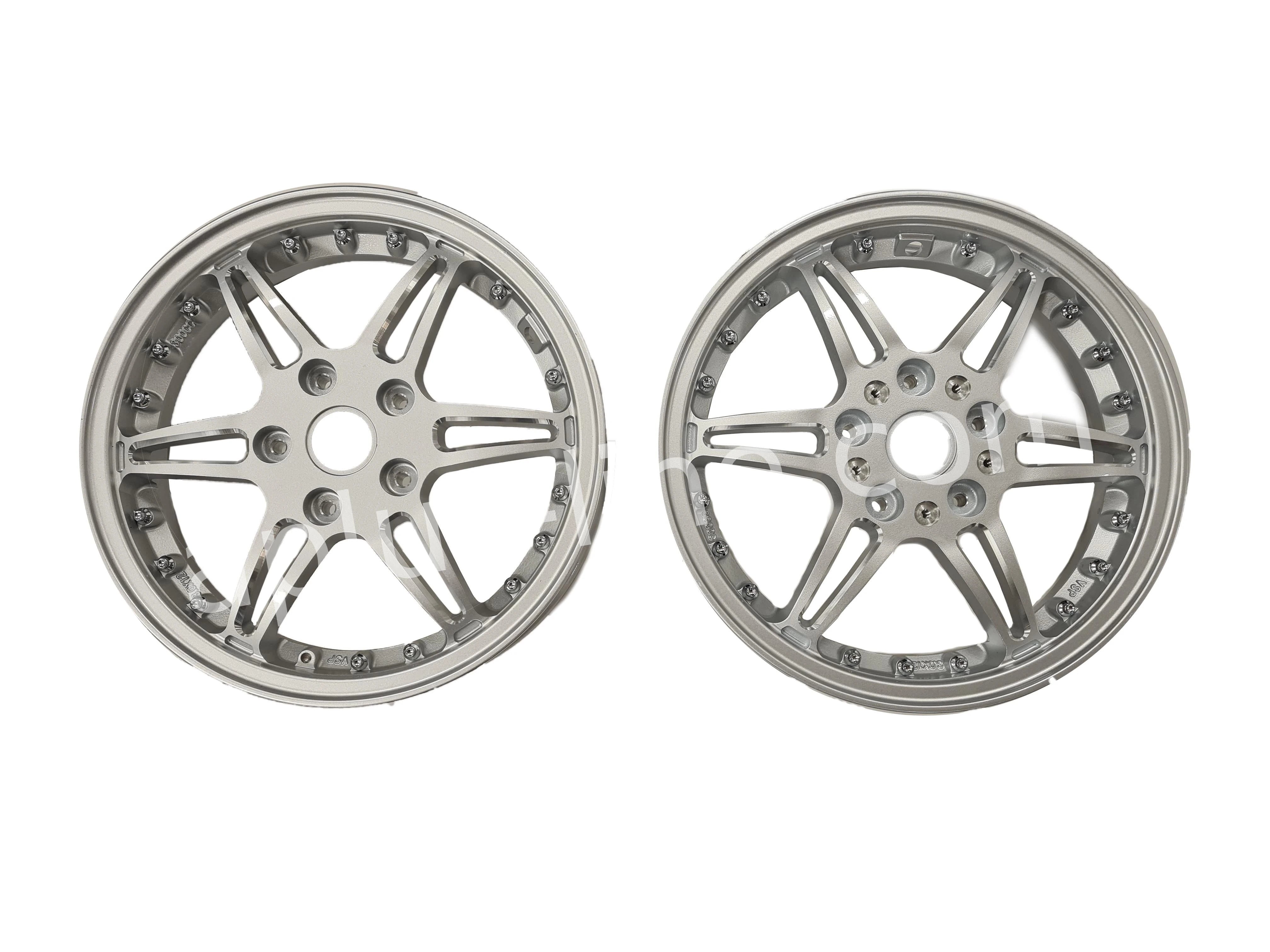 Velgen Set 12'' Aplus (Voor + Achter) Passend Op Vespa Gts Silver Edition Sport - AE-trading