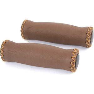 Velo handvatten leer 127mm donker bruin - AE-trading