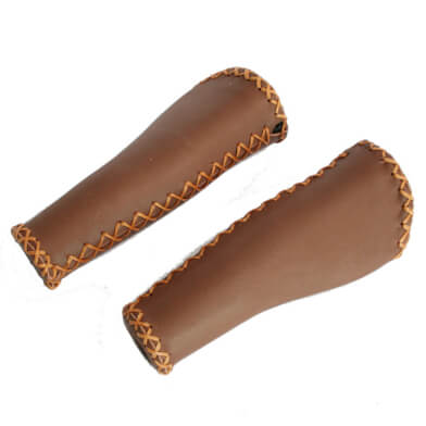 Velo handvatten leer ergo 135mm donker bruin - AE-trading