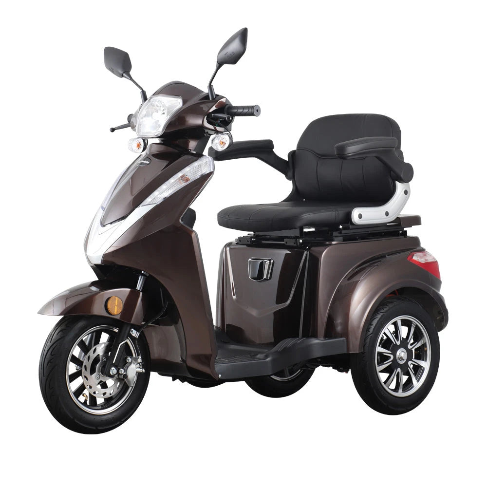 Vista 3 Basic E-scootmobiel Driewieler Elektrisch 1000W 60V 20Ah - Bruin