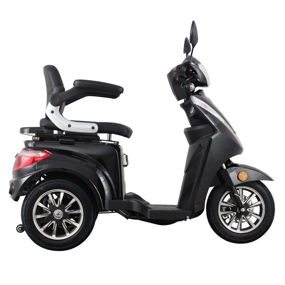 Vista 3 Basic E-scootmobiel Driewieler Elektrisch 1000W 60V 20Ah - Zwart