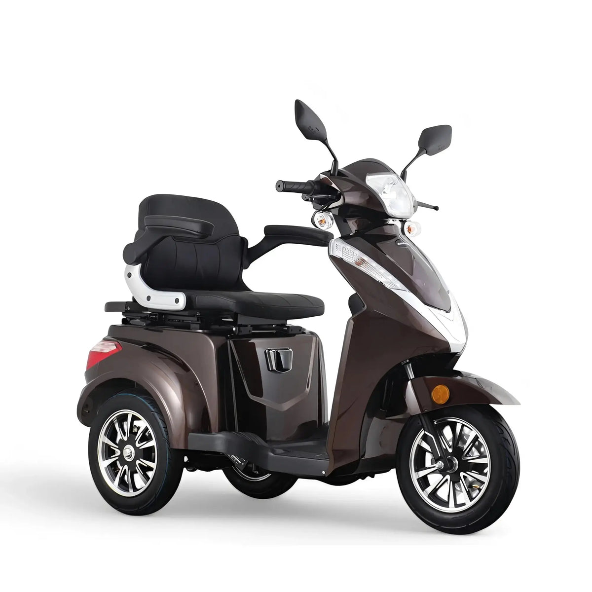 Vista 3 Basic E-scootmobiel Driewieler Elektrisch 1000W 60V 20Ah - Bruin - AE-trading