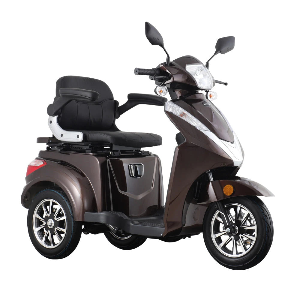 Vista 3 Basic E-scootmobiel Driewieler Elektrisch 1000W 60V 20Ah - Bruin