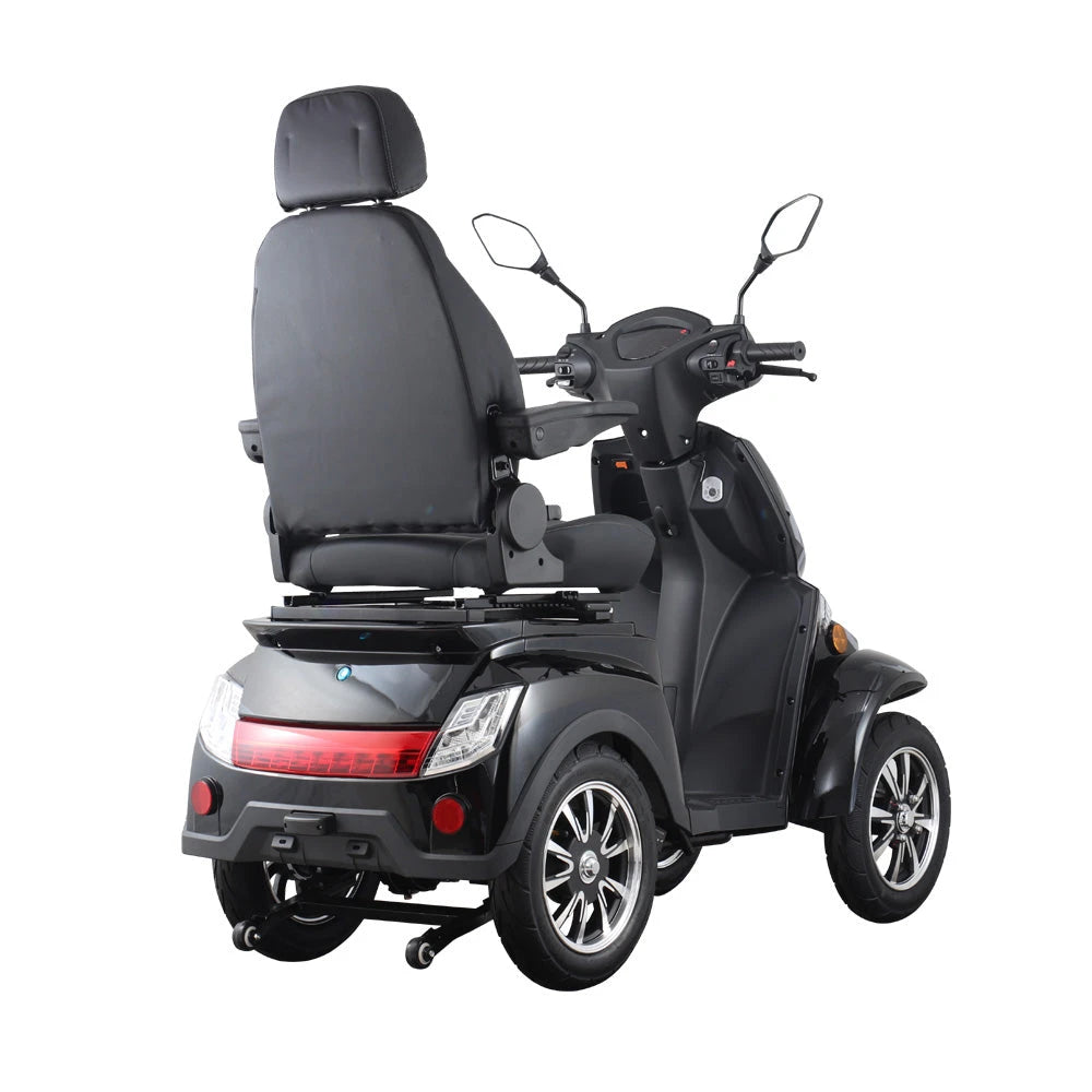 Vista 4 Luxe E-Scootmobiel Elektrisch 1000W 60V 20Ah - Zwart