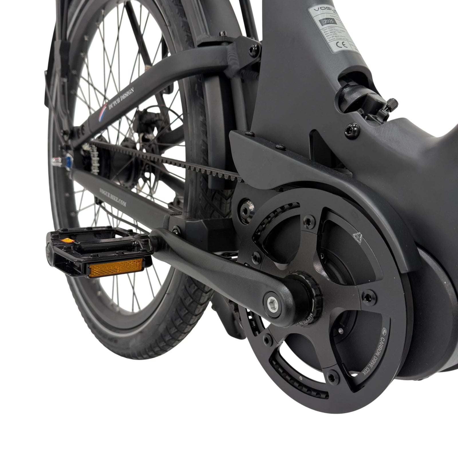 Vogue Artemis Elektrische Fiets - Matt Black - 50 cm - AE-trading