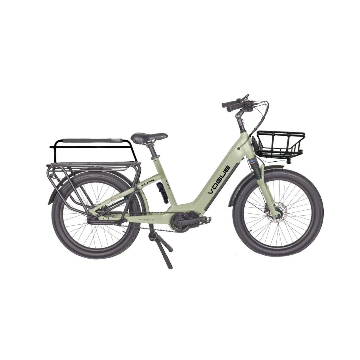 Vogue Avalanche - Elektrische Longtail - Mat Cement Grijs - AE-trading