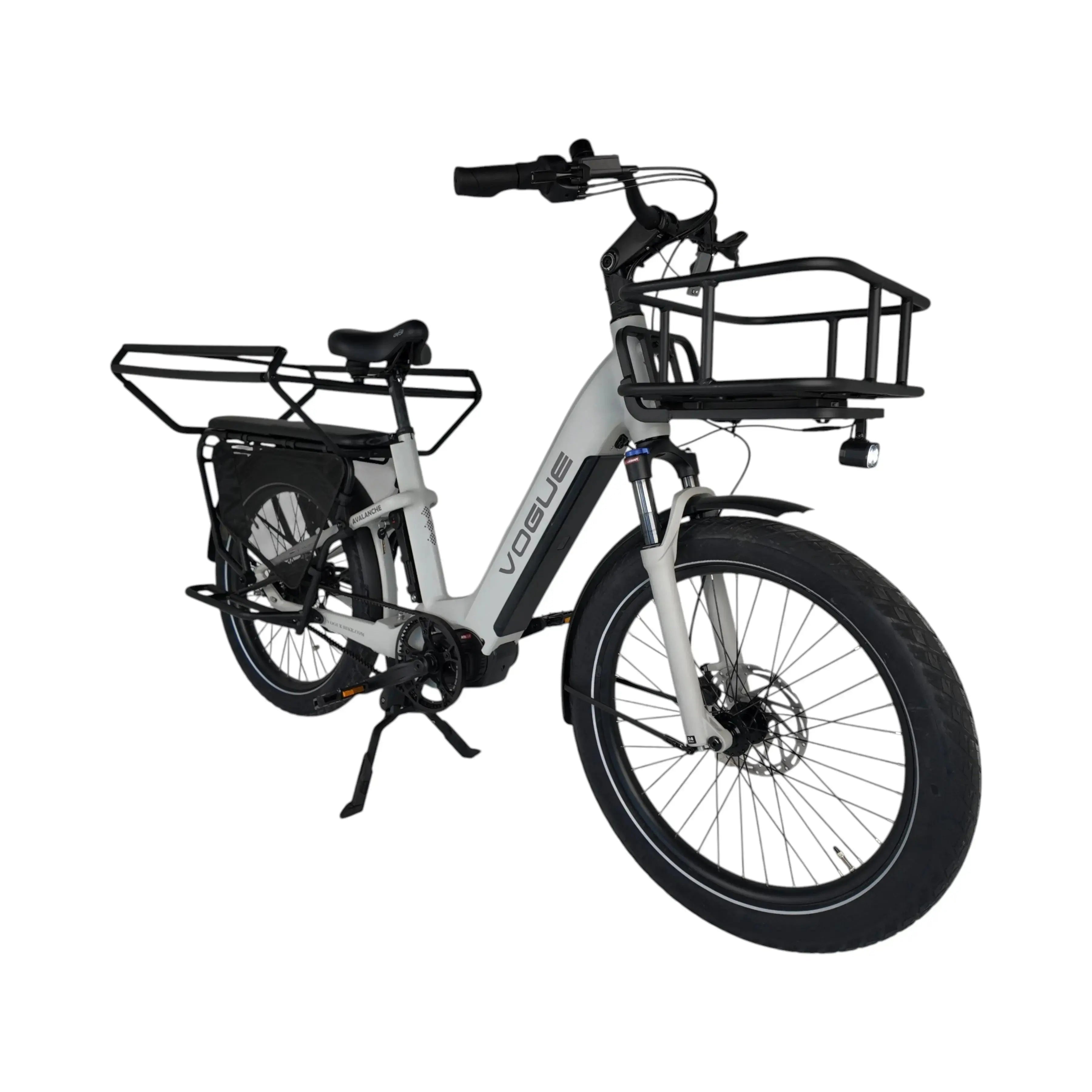 Vogue Avalanche - Elektrische Longtail - Mat Grijs - AE-trading