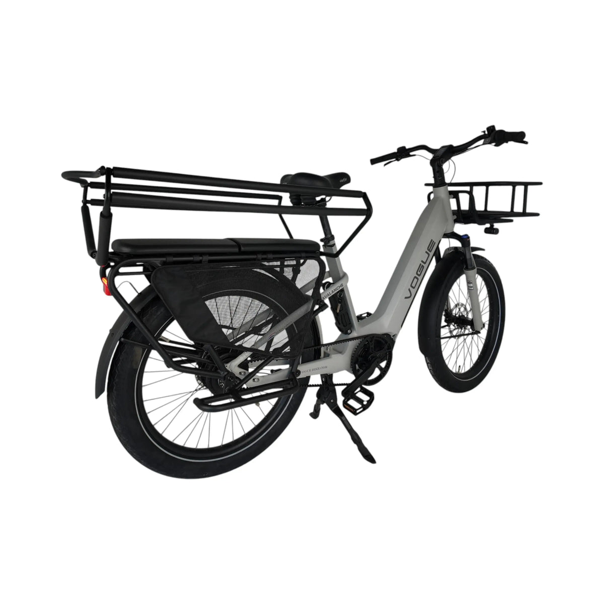 Vogue Avalanche - Elektrische Longtail - Mat Grijs - AE-trading