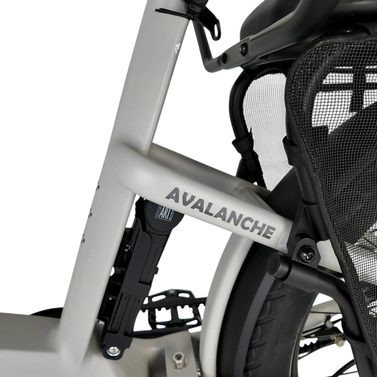 Vogue Avalanche - Elektrische Longtail - Mat Grijs - AE-trading