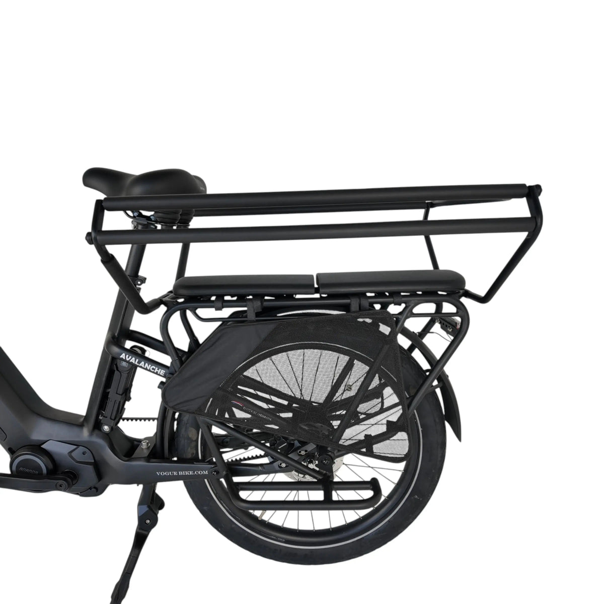 Vogue Avalanche Longtail - Matt Black - 540Wh - Elektrische Longtail - AE-trading