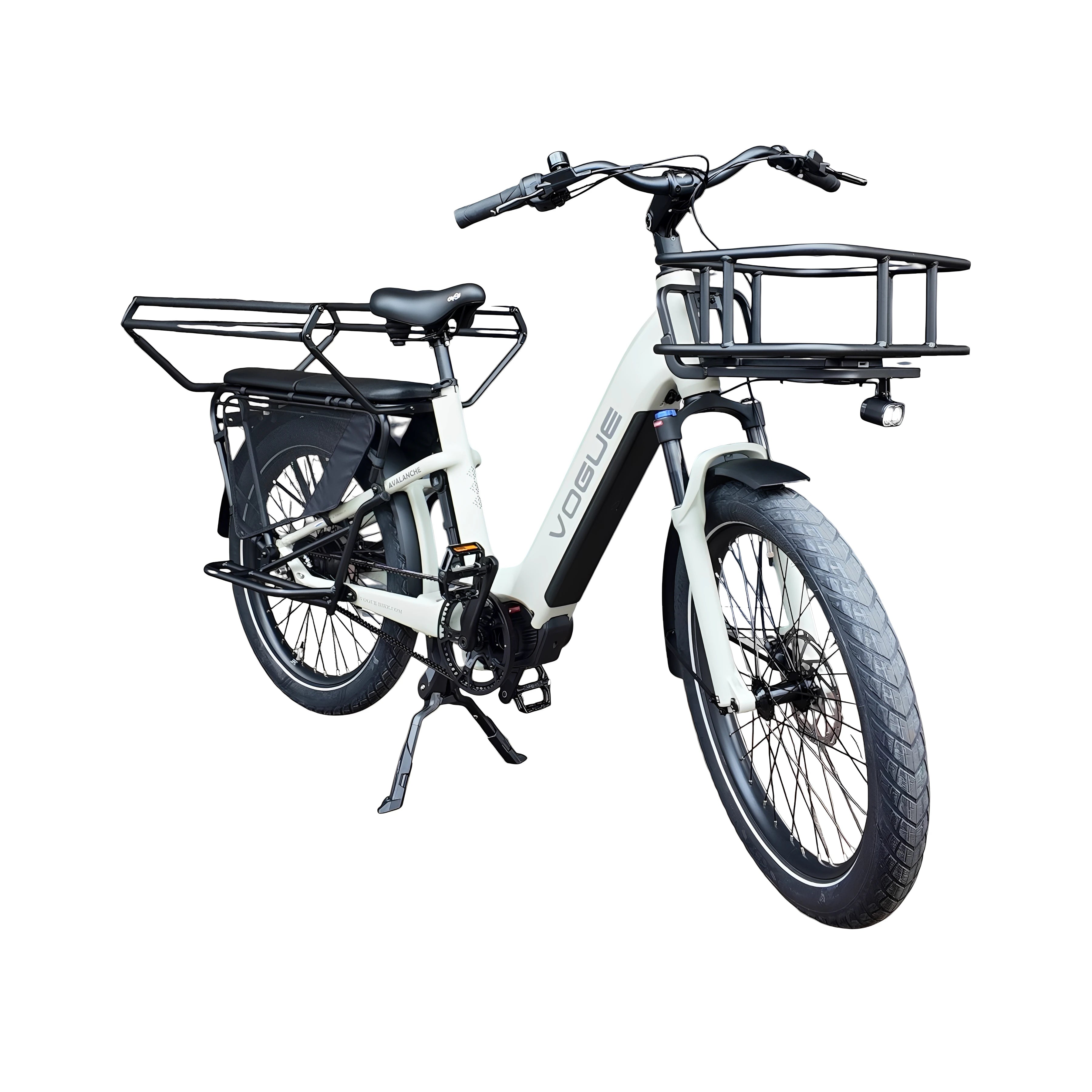 Vogue Avalanche - Elektrische Longtail - Mat Cement Grijs - AE-trading