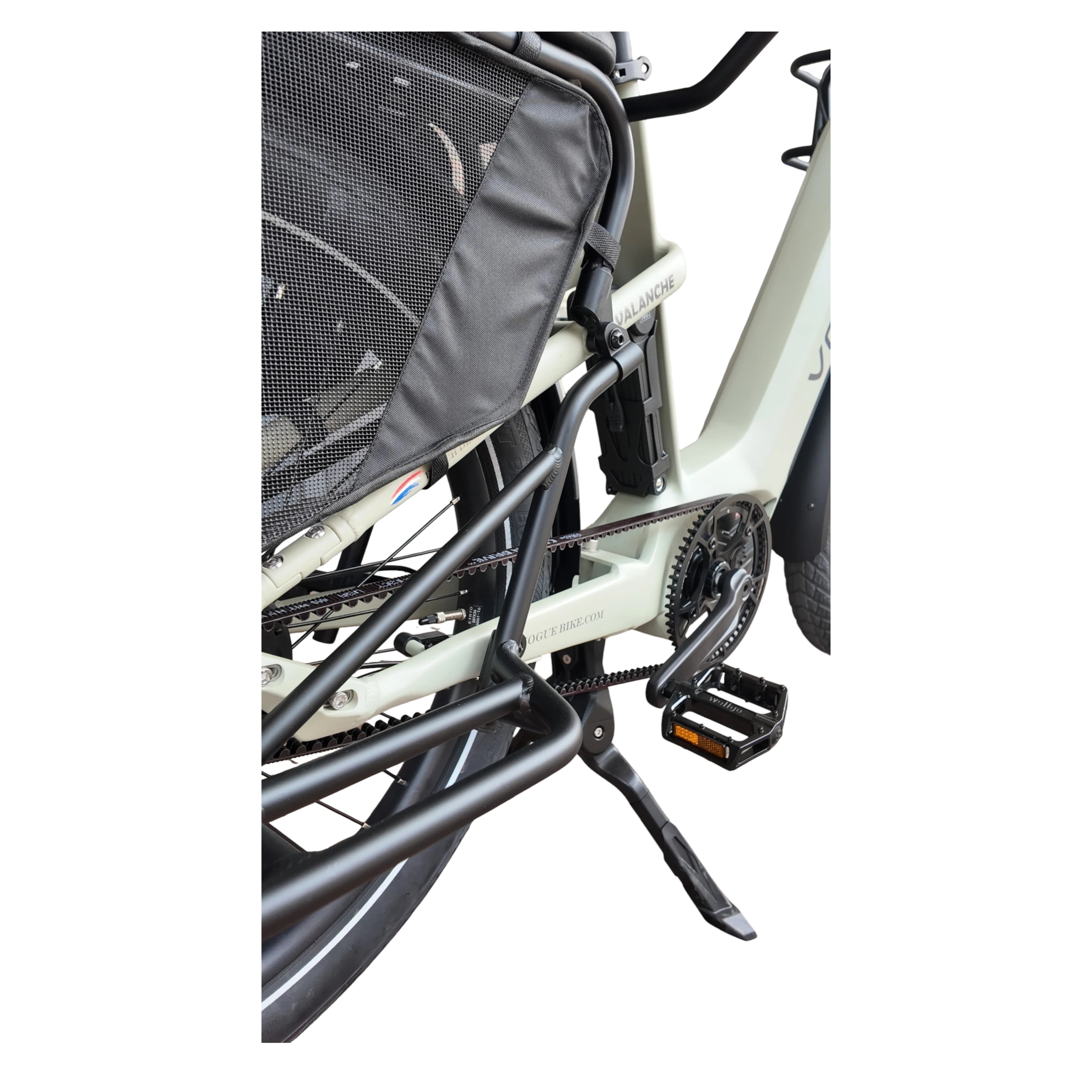 Vogue Avalanche - Elektrische Longtail - Mat Cement Grijs - AE-trading