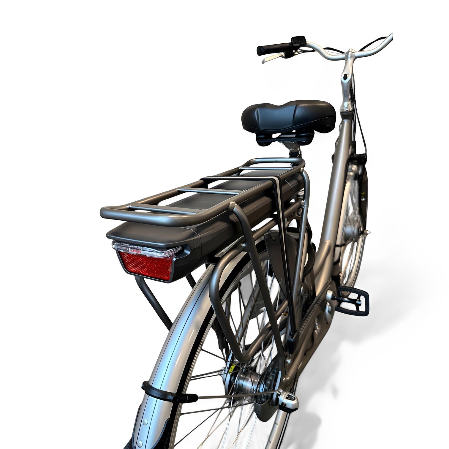 Vogue Basic Elektrische Fiets 3 versnellingen 13Ah - Mat Grijs - AE-trading