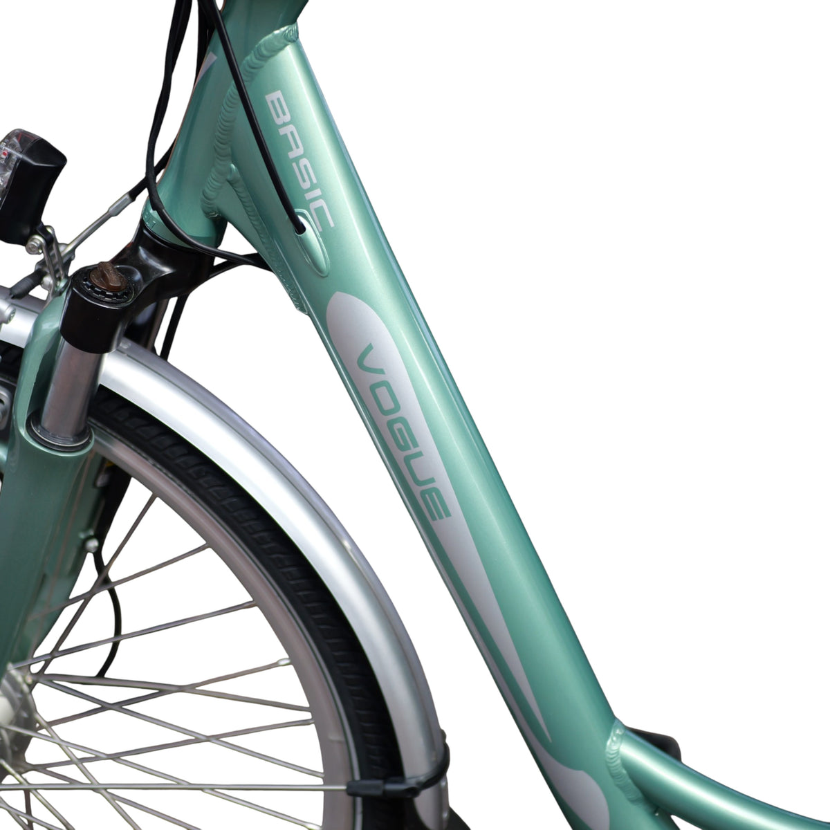 Vogue Basic N7 Elektrische Fiets Groen 49cm