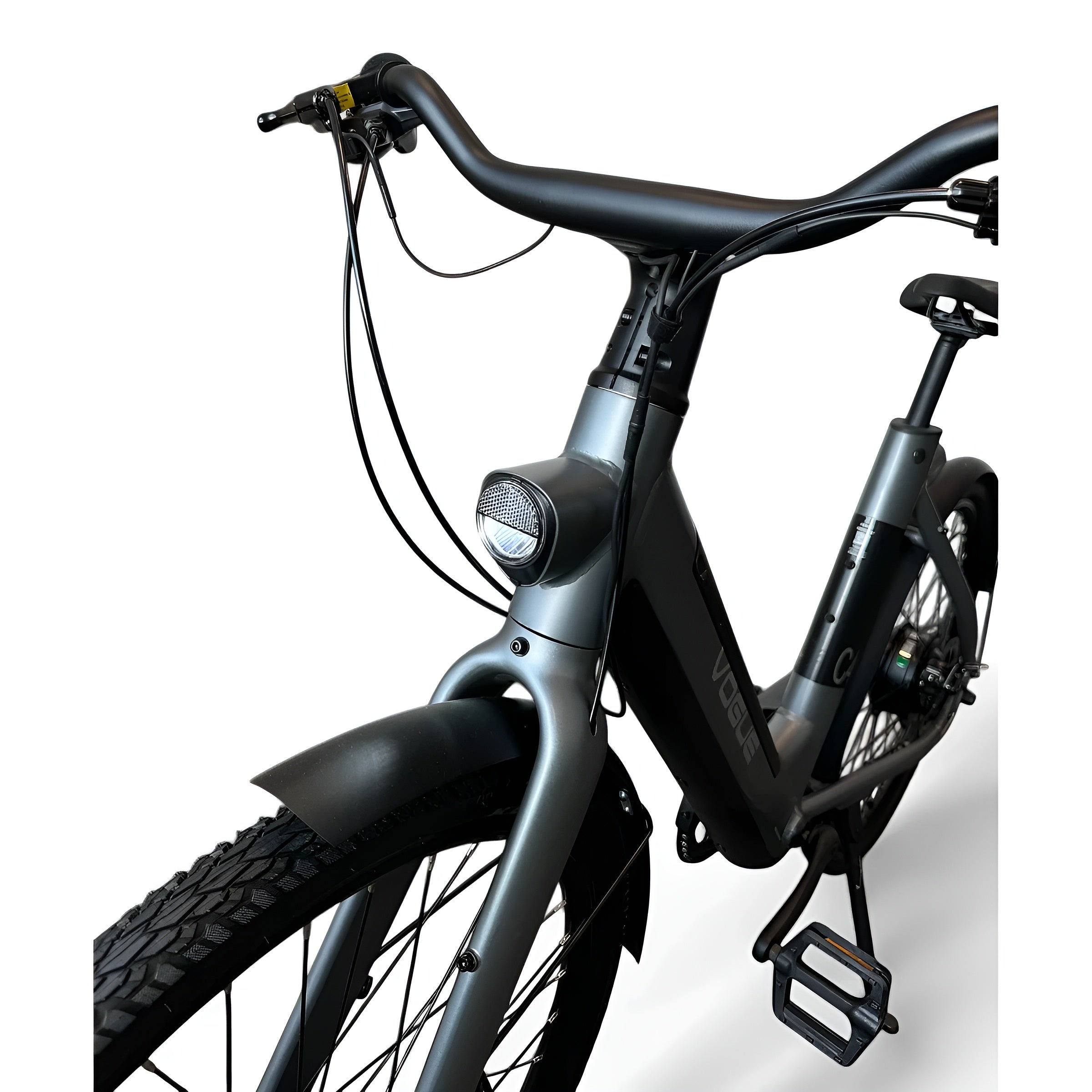 Vogue C4 Lady Elektrische fiets 7DR Shimano 9,6Ah 36V 345,6Wh E-bike - Gravity Grey