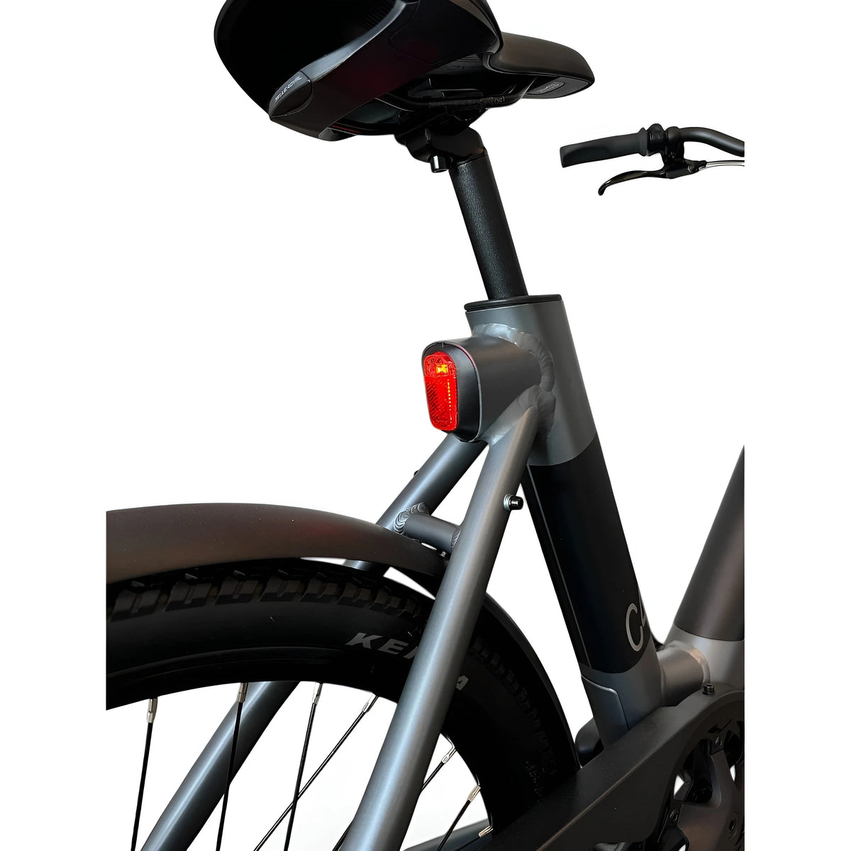 Vogue C4 Lady Elektrische Fiets - Gravity Grey - 345,6Wh - AE-trading