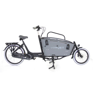 Vogue Carry 2 Elektrische Bakfiets - Mat Grijs - 50 cm - AE-trading