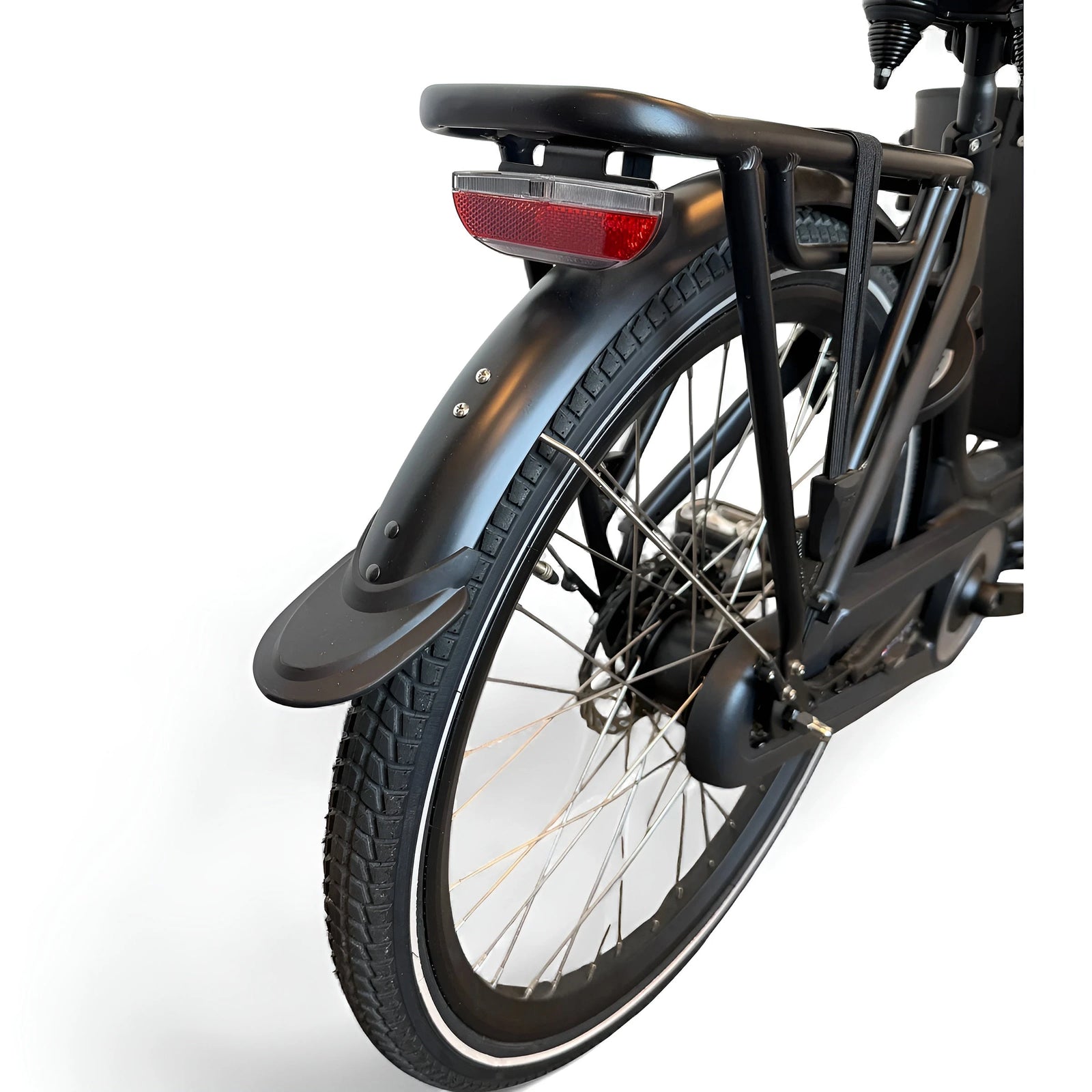 Vogue Carry 2 Elektrische Bakfiets - Mat Zwart - 50 cm - AE-trading