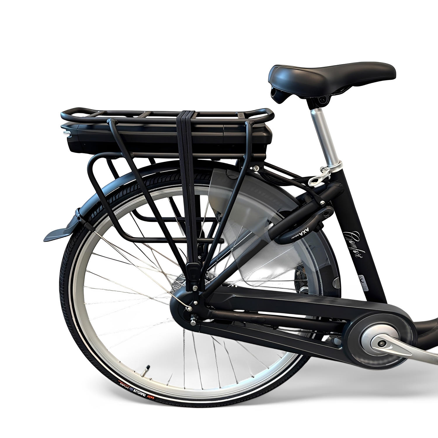 Vogue Comfort N7 Elektrische Fiets Mat zwart 468Wh Accu - E-bike - AE-trading