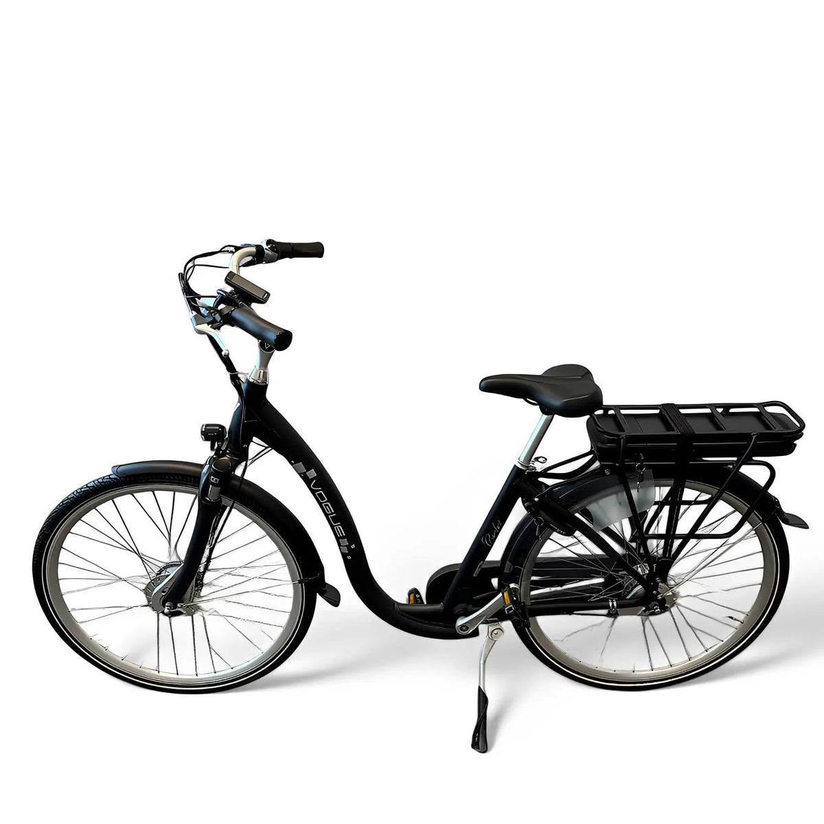 Vogue Comfort N7 Elektrische Fiets Mat zwart 468Wh Accu - E-bike - AE-trading