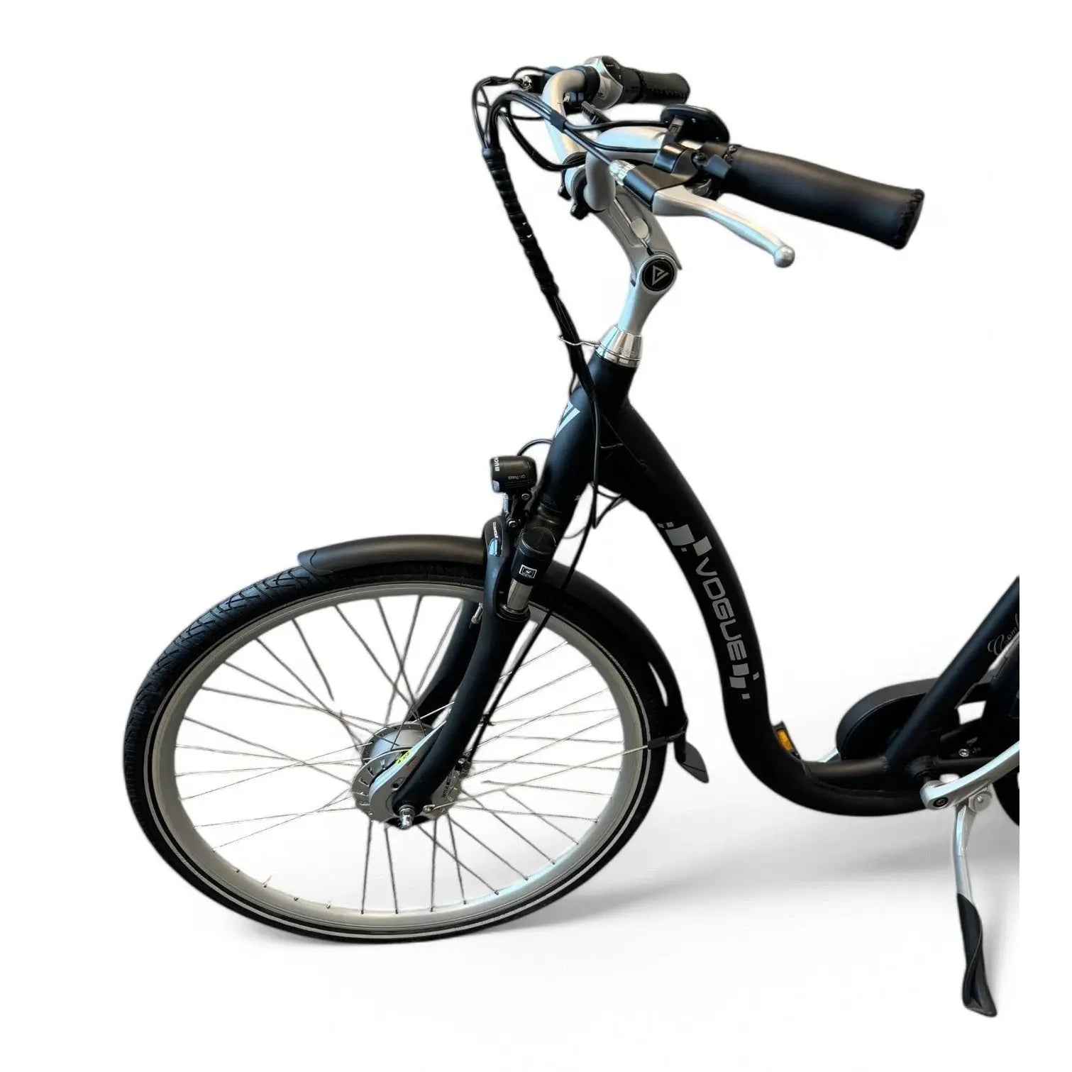 Vogue Comfort N7 Elektrische Fiets Mat zwart 468Wh Accu - E-bike - AE-trading